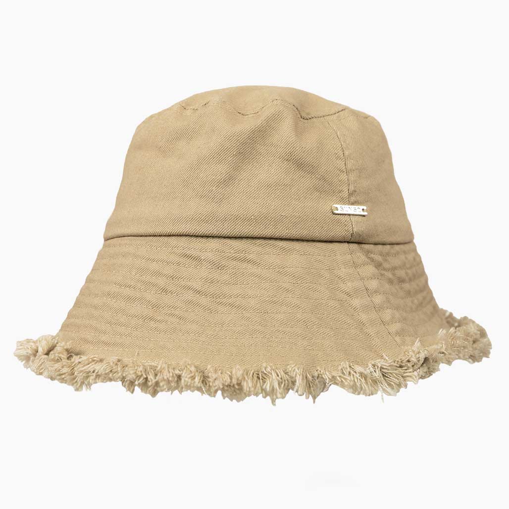Fringe Sun Bucket Hat UPF 50+ - Sun50 Sand / One Size