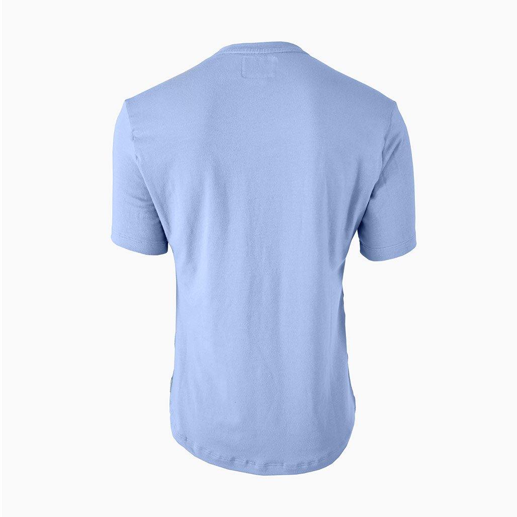 Men's Baja Short Sleeve Sun Protective V-Neck T-Shirt UPF 50+ - Sun50 Summer Blue / S